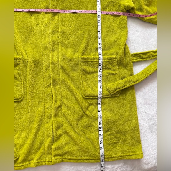 THE GRINCH By Dr. Seuss Men's Cozy Faux Fur Plush Hooded Robe--NEW--L - Picture 11 of 12